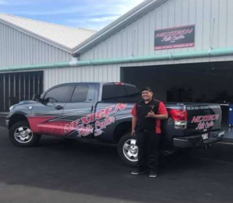 Front of Nextgen Auto Center in Kahului, HI